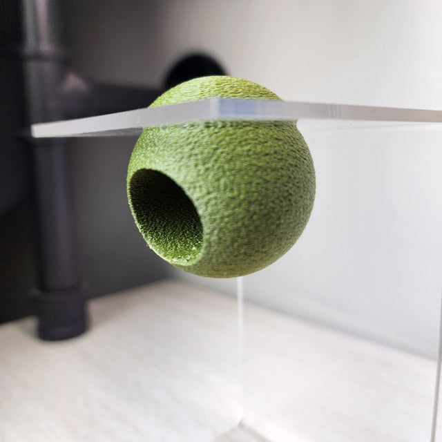 Textured Disco Ball Hide - Magnetic Spider Hide for Jumping Spiders