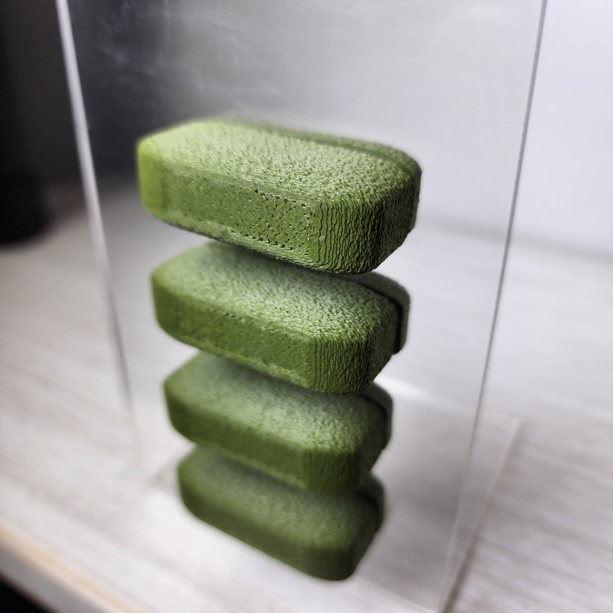 Fuzzy Brick Decor for Jumping Spiders 1 and 4 CT