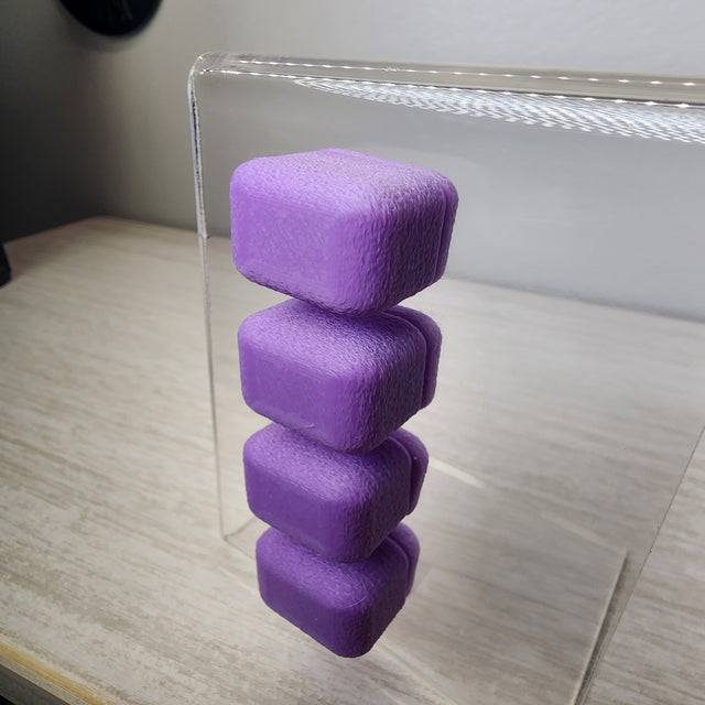 Fuzzy Block Decor for Jumping Spiders 1 and 4 CT