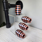 Bumble Hide Perch Pink & Black for Jumping Spiders