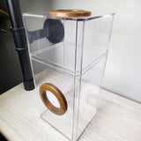 B-STOCK Classic Dual Vent Spider Condo Jumping Spider Enclosure (holds Fruitflies)