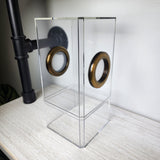 B-STOCK Flat-Top Dual Vent Spider Condo Jumping Spider Enclosure (holds fruit flies)