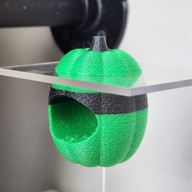 Screaming Pumpkin Nesting Hide for Jumping Spiders