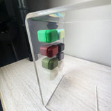 Fuzzy Block Decor for Jumping Spiders 1 and 4 CT