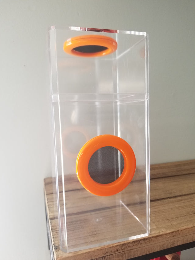 B-STOCK Classic Dual Vent Spider Condo Jumping Spider Enclosure (holds Fruitflies)