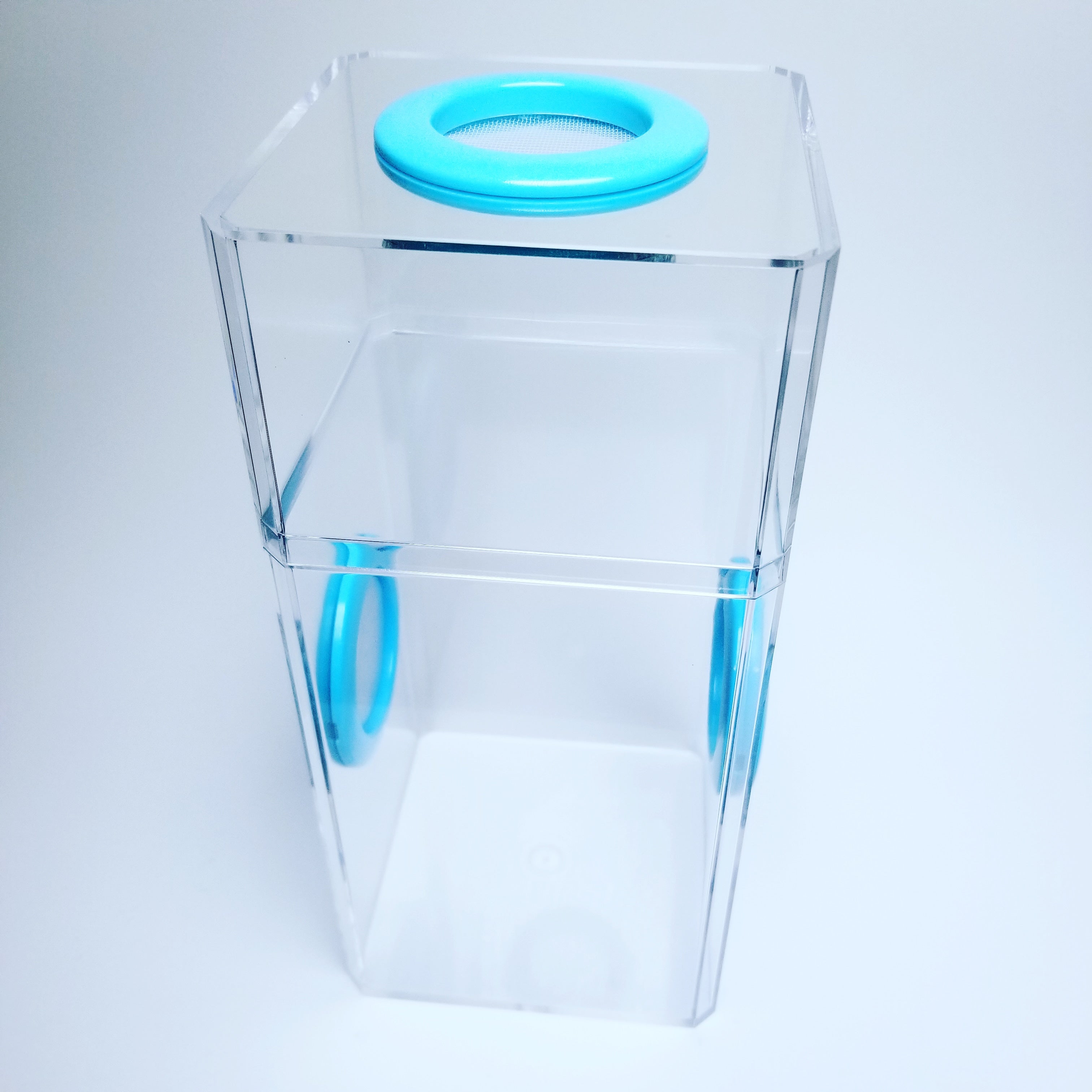 B-STOCK Classic Tri-Vent Spider Condo Jumping Spider Enclosure (holds fruit flies)