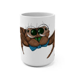 Coffee Mug 15oz featuring Specks the jumping Spider