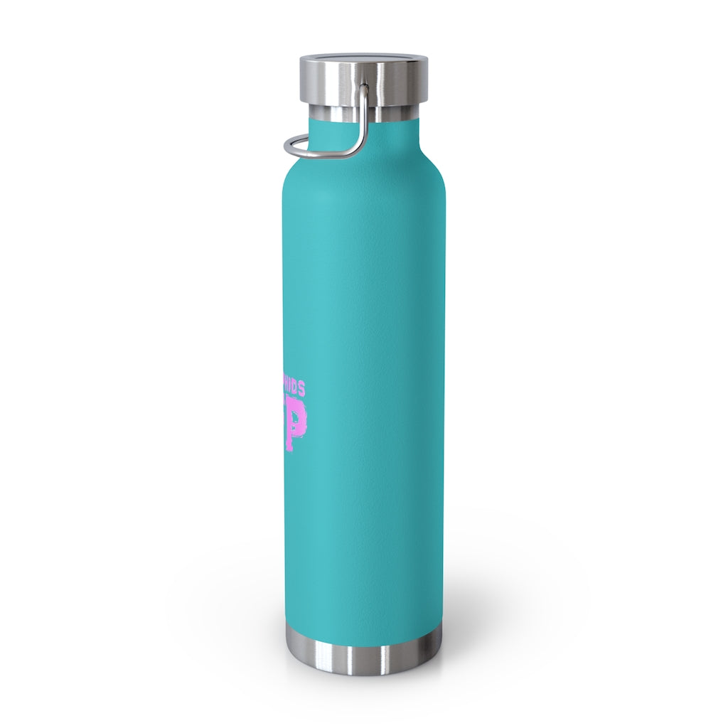 BFP Logo Art 22oz Vacuum Insulated Bottle Stay Hydrated in Style for "JumpingSpider" fun.